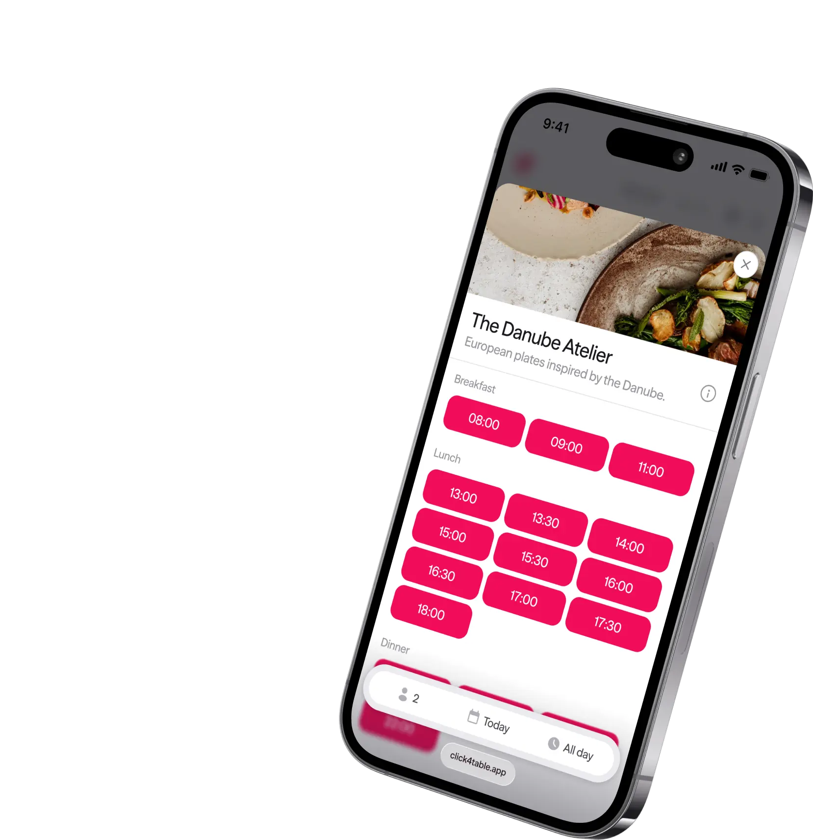 Click4Table, Discover the city. Book with ease.